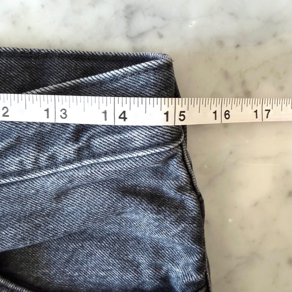 Everlane The Cheeky Jean | Women’s 28 | Washed Black High Rise Straight Denim - Picture 9 of 11